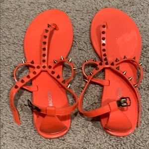 Steve Madden Neon Jelly Sandals